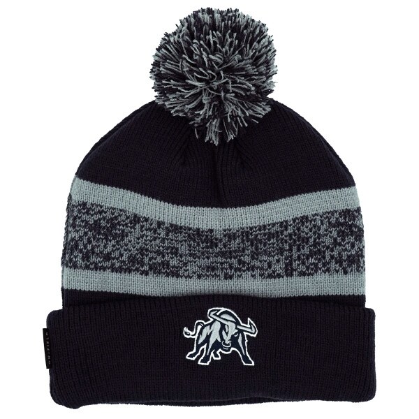 Aggie Bull Nike Striped Woven Pom Pom Beanie